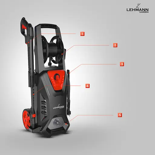 Мойка высокого давления Lehmann Missouri 290 бар 2200Вт - фото 8