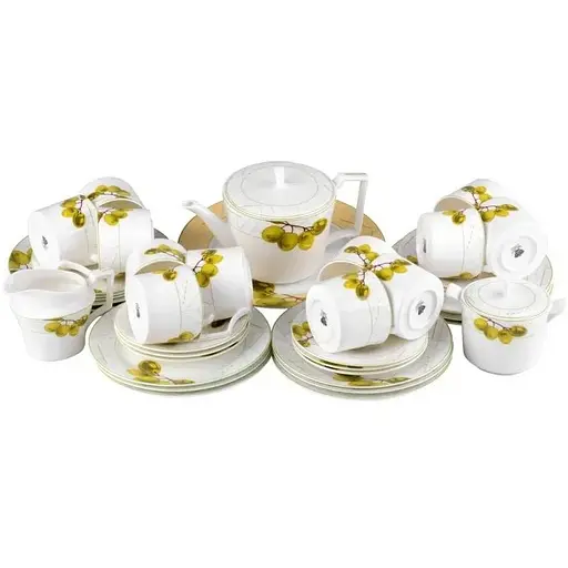 Чайний сервіз на 12 осіб 40 предметів Хелен NP120SETTEA - фото 2