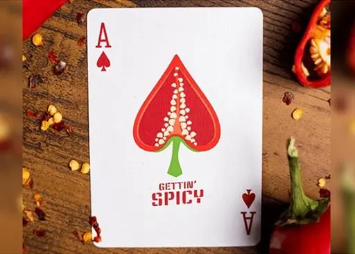 Карти United States Playing Card Company Карти гральні OPC Gettin' Spicy - Chili Pepper (red) - фото 5