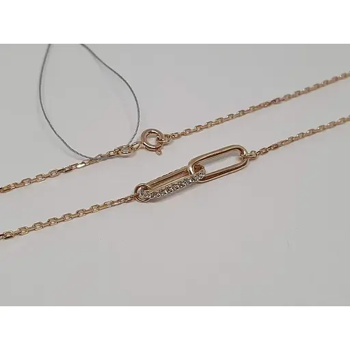 Золоте кольє Ювелірне виробництво А. Долина. 200002 - фото 3