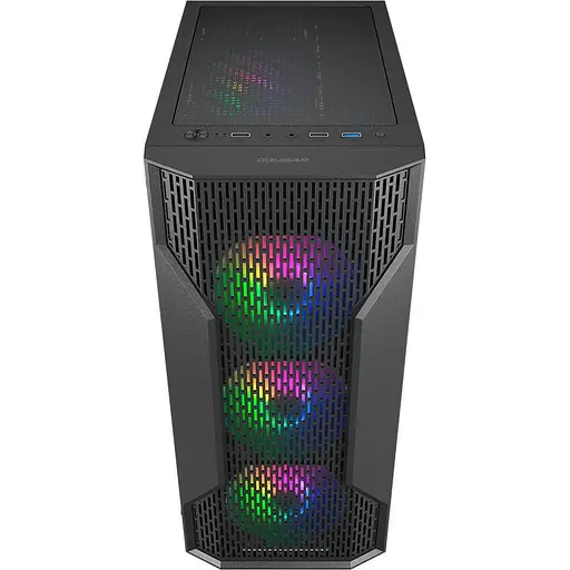 Корпус Cougar MX110 Uniface RGB Black (MX110 RGB) - фото 3