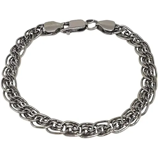 Серебряный браслет Стерлинг 9 (Бисмарк). 50971 21