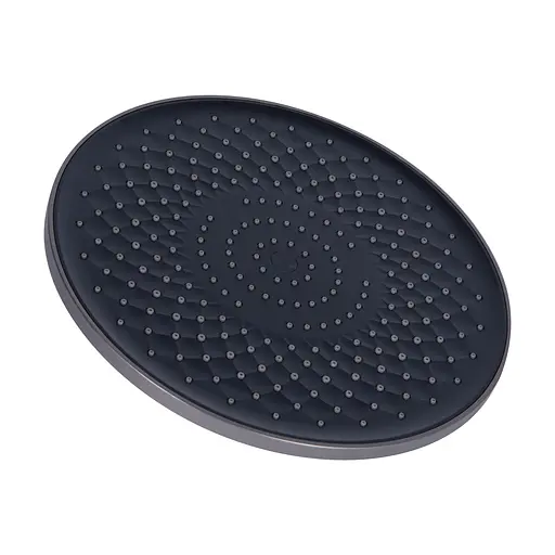 Душевая система универсальная Qtap Vlasta New на три потребителя (с изливом) QTVLA111GMB45651 Gunmetal Black PVD, Шлифованный черный хром - фото 8