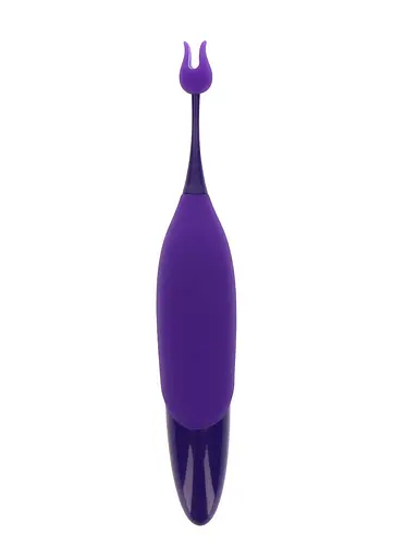 Вібратор для клітора Toy Joy SeXentials Magnificent 19 см фіолетовий - фото 2