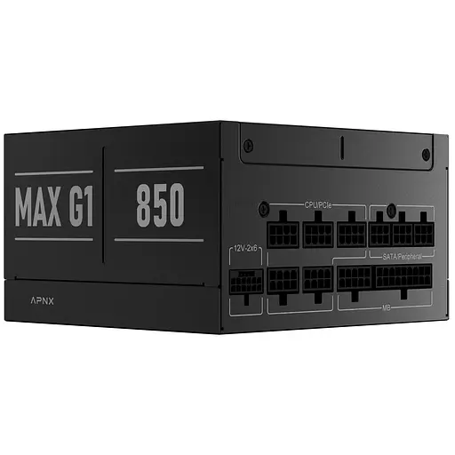 Блок живлення APNX MAX G1 850W ATX 3.1 80+ Gold (APPG-MX85FEC.X1) - фото 7