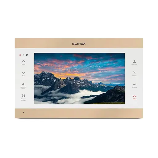 Відеодомофон SL-10IPTHD GOLD+WHITE Slinex (83-00005)