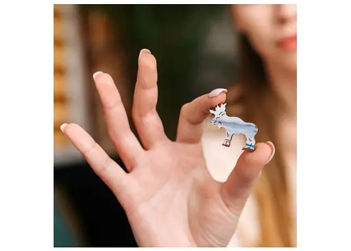 Пазл Trefl деревянный фигурный Цветные бабочки 500+1 эл. (20159) - фото 4