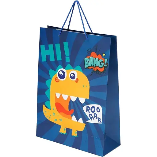 Пакет подарунковий YY050912 Синій - фото 1