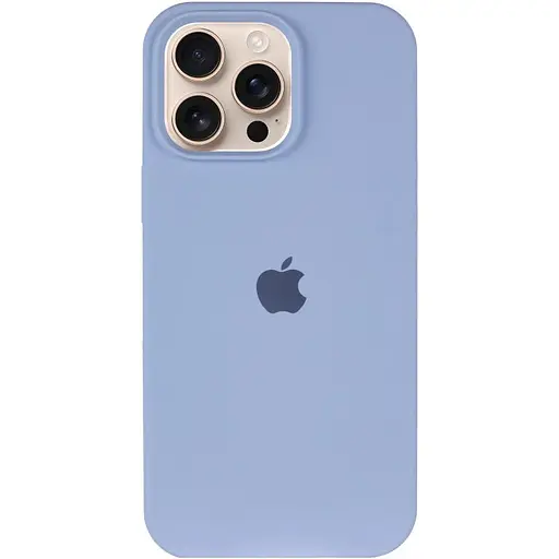 Чохол Silicone Case Full Protective (AA) для Apple iPhone 13 Pro Max (6.7) Блакитний / Lilac Blue - фото 2