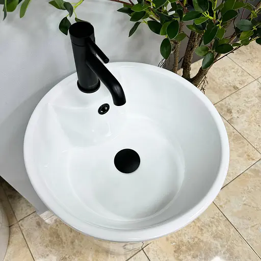 Умивальник VBI Bolonia white підлоговий VBI-019000, Білий - фото 3