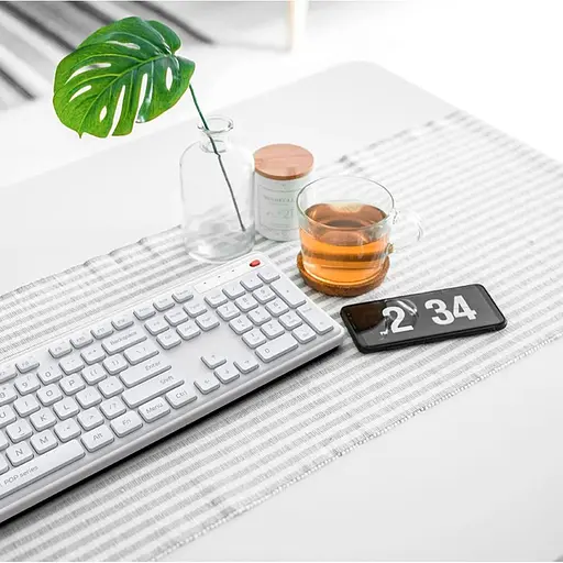 Комплект (клавіатура + миша) MiiiW Keyboard and Mouse Combo Gen 3 PB03 White (MW24PB03) [131897] - фото 3