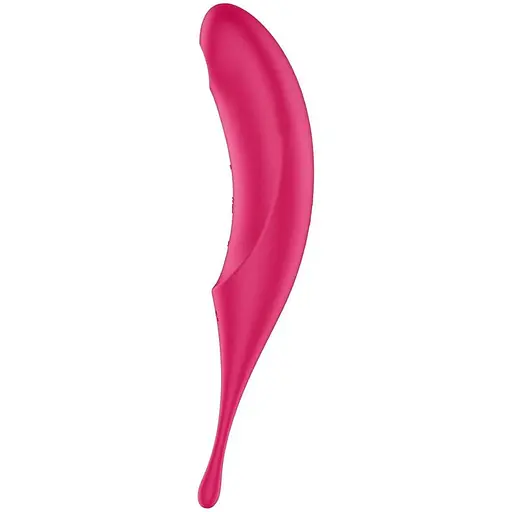 Вібратор для клітора із вакуумною стимуляцією Satisfyer Twirling Pro Red Red - фото 3
