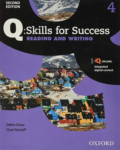 Q Skills for Success 2nd Edition. Reading and Writing 4 Student's Book + iQ Online