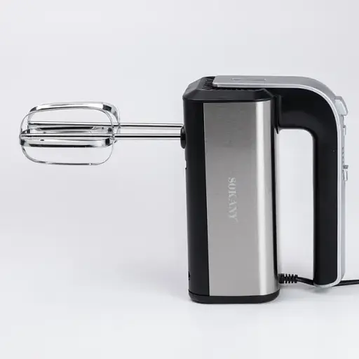 Міксер ручний SOKANY CX-6651 сталь із двома насадками 800 Вт 5 швидкостей - фото 2