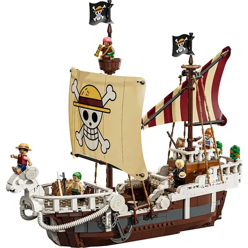 Конструктор LEGO One Piece Пиратский корабль Вездеходный Мерри 1376 деталей (75639) - фото 2