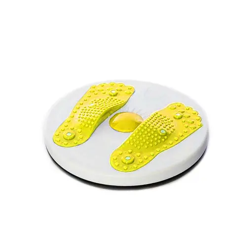 Балансировочный диск MS 2479-1 тренажер+массажер Желтый