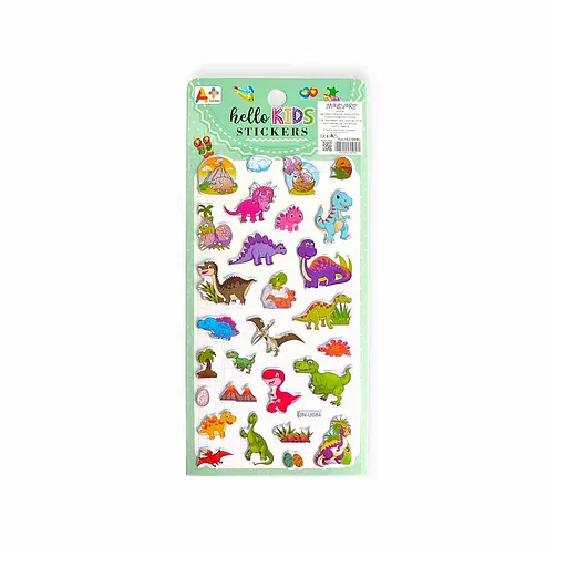 Наліпки дитячі 6 дизайнів 12 шт. (762794ML) - фото 3