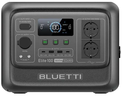 Зарядная станция Bluetti Elite 100 V2 (P-EL100V2-EU-GY-BL-010) (Global) - фото 1