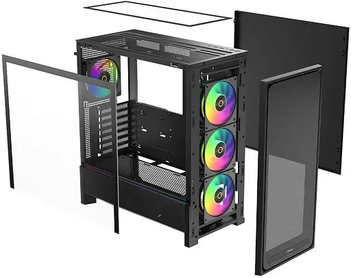 Корпус Ocypus DELTA C70 BK ARGB (DELTA-C70-BKG400XX-GL) - фото 5