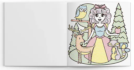 Водяні розмальовки. Принцеси - фото 3