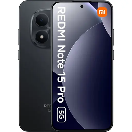Смартфон Xiaomi Redmi Note 15 Pro 5G 8/256GB Midnight Black - фото 1
