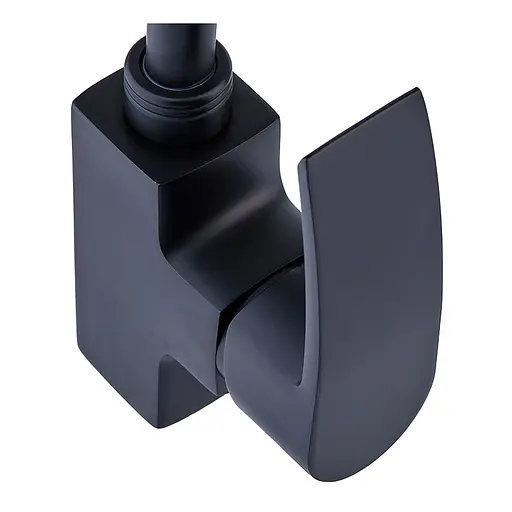 Змішувач для кухні Mixxus Magnum 011 з гнучким виливом MI6200 Чорний матовий - фото 3