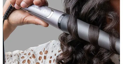 Плойка Remington ProLuxe, конусная, 9 температурных режимов, D-19-32 мм, 130-210 °C, керамика, серебристый - фото 7