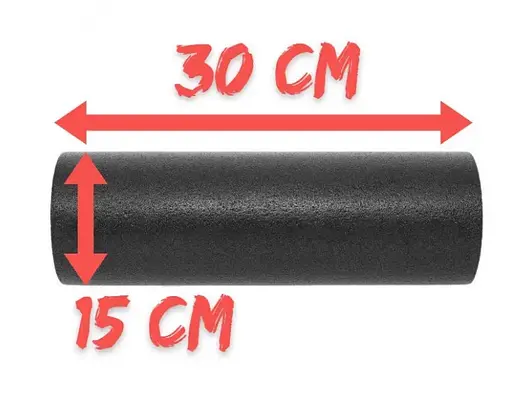 Набор для массажа и йоги PowerPlay PP_4094 EPP (Ролик 30*15 + 2 мяча) Red + резинка 11 кг (PP_4094_Red) - фото 7