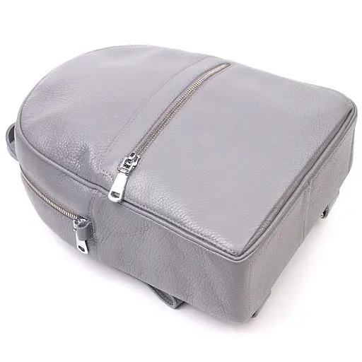 Кожаный женский рюкзак из натуральной кожи SHVIGEL 21х28х9 см sum0027395 - фото 3