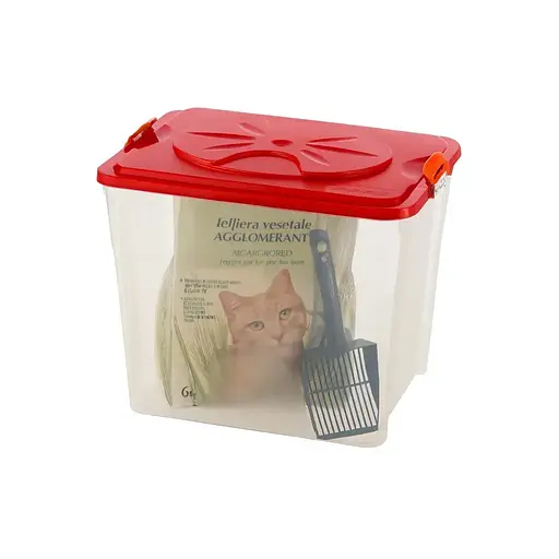 Контейнер для хранения Sim Box 40x30x37h, 32 л красный