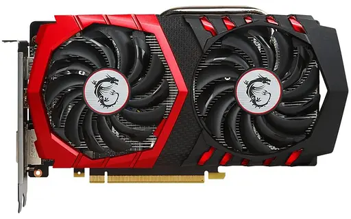 Відеокарта MSI GTX 1050Ti 4Gb Gaming X (GTX 1050 Ti GAMING X 4G) (GDDR5, 128 bit, PCI-E 3.0 x16) Б/в - фото 1