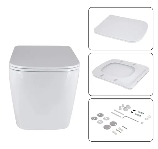 Набір Q-tap Nest 4 в 1 підвісний унітаз Tern Ultra Quiet 525x345x360 + комплект інсталяції QT17332303AW47510 - фото 6