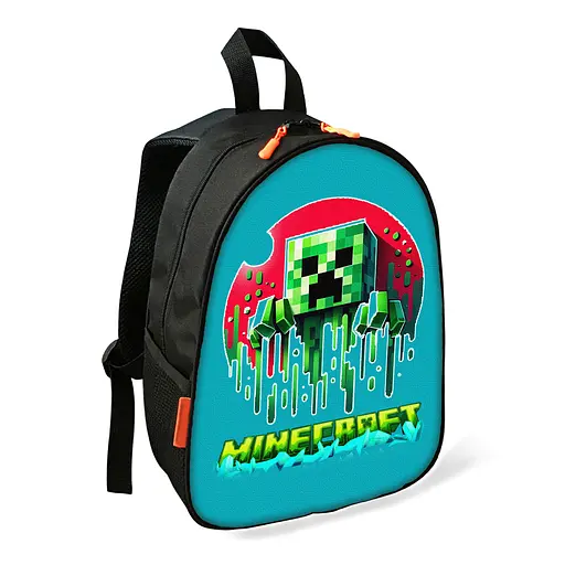 Рюкзак Minecraft Крипер детский школьный/городской 34х27х13 см для мальчика (02439)