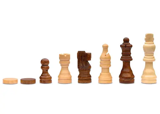 Настольная игра CAYRO 3 в 1 (шахматы, шашки, нарды) (поле 29х29 см) (648) - фото 5