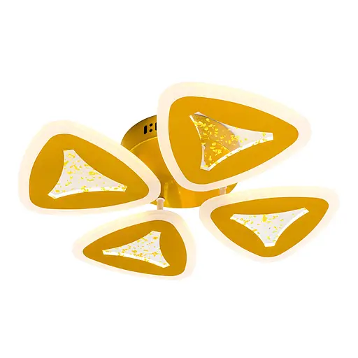 Люстра світлодіодна VALESO V K39978-4 GD з пультом - фото 4