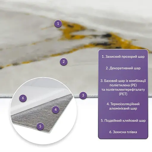 Самоклеящаяся стеновая PET плитка 600х300х2мм SW-00002332 - фото 2