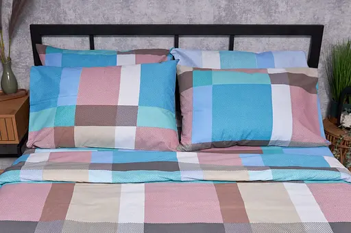 Набор наволочек Moon&Star Бязь Gold Люкс Burlap 40х60 см 2 шт - фото 1