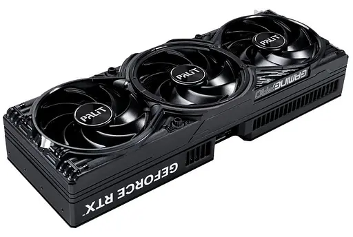 Видеокарта Palit RTX 5080 16Gb GamingPro OC (NE75080S19T2-GB2031A) (GDDR7, 256 bit, PCI-E v5.0 x16) - фото 4