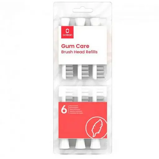 Насадка Oclean P1S12 догляд за яснами ультрам'яка біла 6 шт. - фото 2
