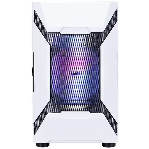 Корпус 1stPlayer D3-A-WH-1F7-14-W-1F7-W White без БЖ - фото 2