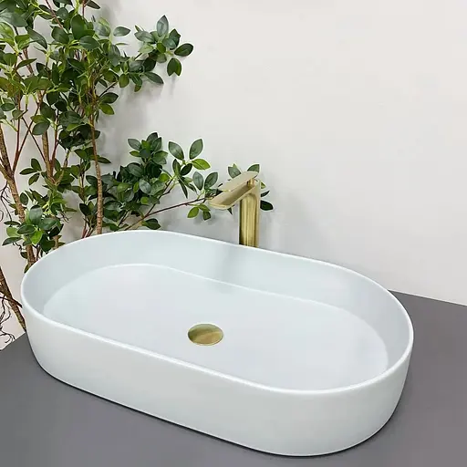 Умивальник VBI Verona 70 SMOKE blue накладний VBI-011307, Синий - фото 1