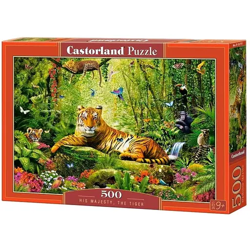 Пазл Castorland Его величество Тигр 500 эл. (B-53711) - фото 1