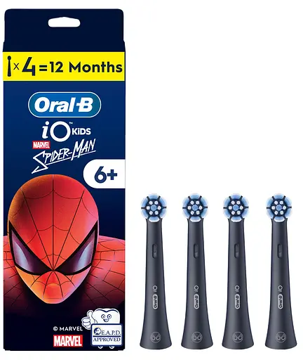 Змінні насадки до електричної зубної щітки Oral-B iO Kids "Marvel Людина-Павук" 4 шт. 