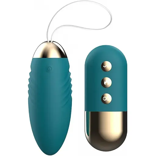 Виброяйцо Argus Remote Vibrating Egg Burst 8.3 см зеленый