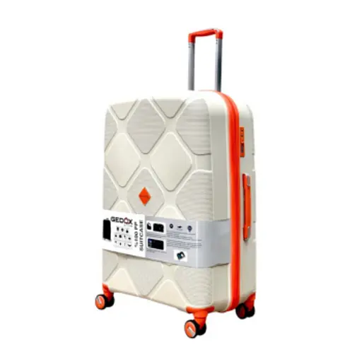 Валіза Gedox PP011-L велика (L) поліпропілен на 4-х подвійних колесах 120 л