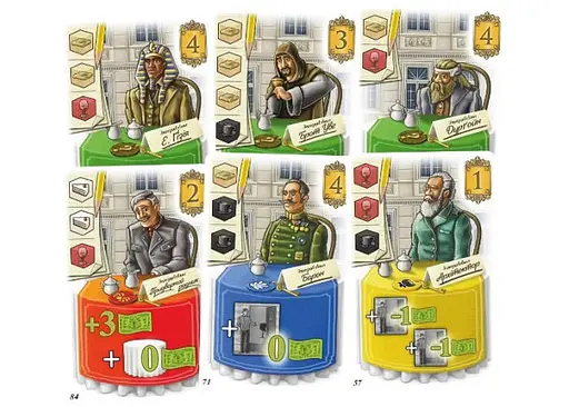 Настольная игра Lords of Boards Гранд-отель "Австрия" (Grand Austria Hotel) (укр.) (LOB2309UA) - фото 4