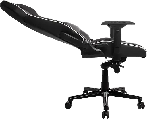 Геймерське крісло GT Racer чорне з білим (X-8007 Black/White) - фото 4