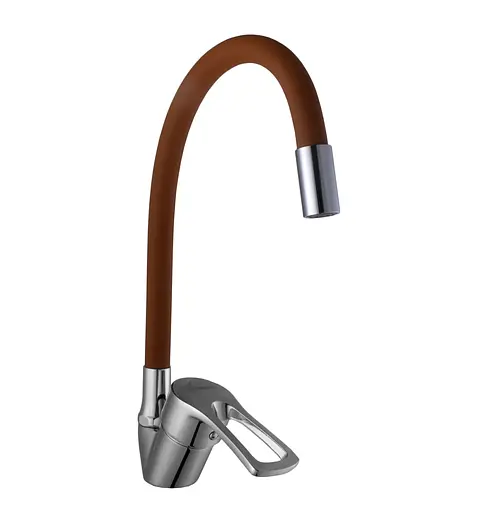 Смеситель для кухни Domino Sirius DSV-203SLR-Brown Коричневый - фото 2