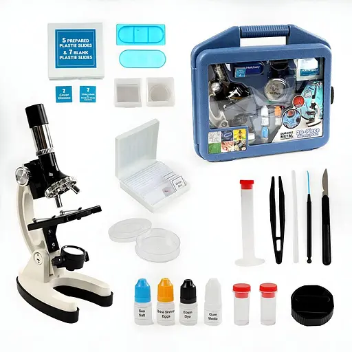 Мікроскоп для юного дослідника повний набір для захоплюючих відкриттів