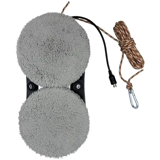 Робот для миття вiкон Grunhelm GRH-RN2-18B круглий 3 режими 50 мл чорний (147804) - фото 6